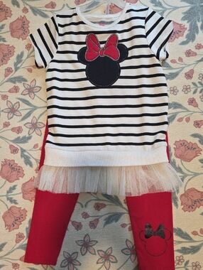 Minni Mouse 2 Piece Outfit